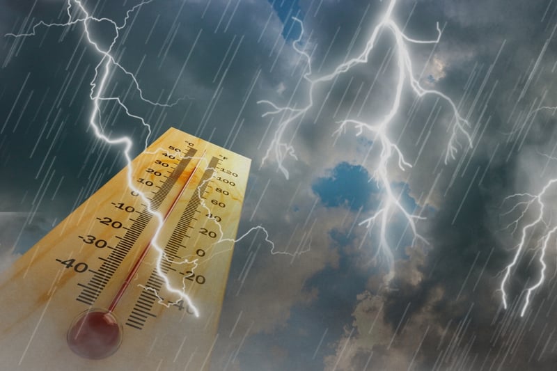 Tormenta en el noreste traerá calor inusual, lluvias intensas y un regreso brusco del frío