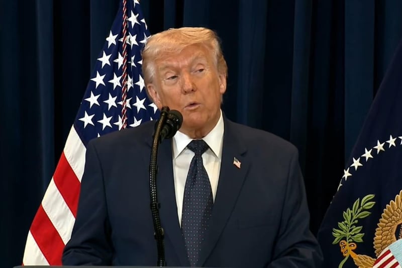 Trump lanza advertencia: EE.UU. seguirá ofensiva hasta vencer a Irán
