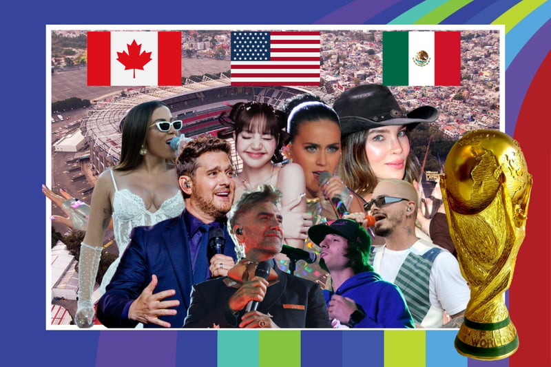 Mundial 2026 tendrá triple inauguración con artistas globales