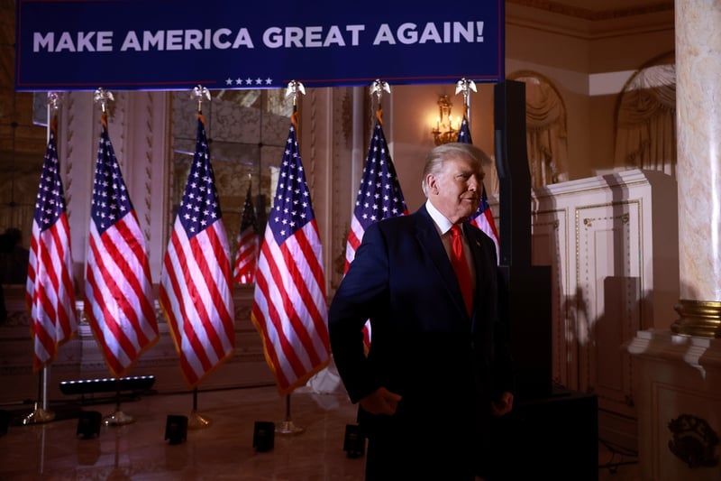 Donald Trump fue a restaurante de hispanos y ofreció comida para todos pero se marchó sin pagar