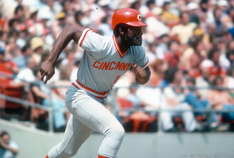 Cincinnati Reds, George Foster, #15, World series