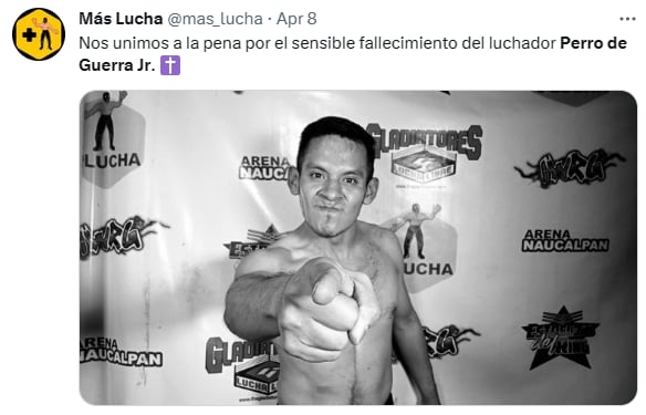 Muere luchador mexicano